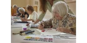 Benefits of art therapy for elderly and its positive impact on elderly.